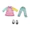 New Adventures Polka Dot Style Girls 18" Doll Outfits, 3 Pack